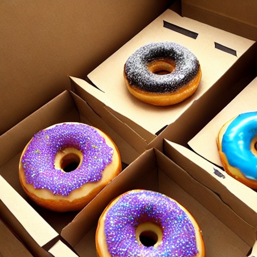 Custom Donut Box Packaging