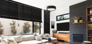 Blinds in black and white - a timeless choice