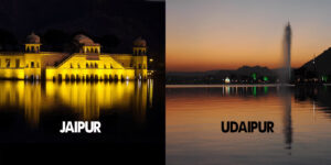 Jaipur vs. Udaipur Sightseeing Tour