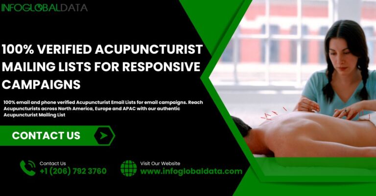 How to Use Acupuncturist Email Lists to Grow Your Business