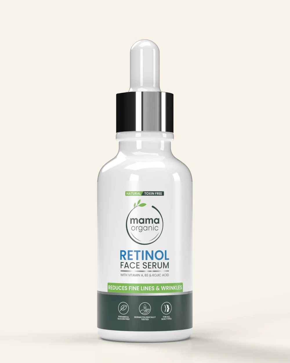 Retinol Face Serum For Anti-Aging & Wrinkles With Retinol, Vitamin A, & Kojic Acid – 30ml