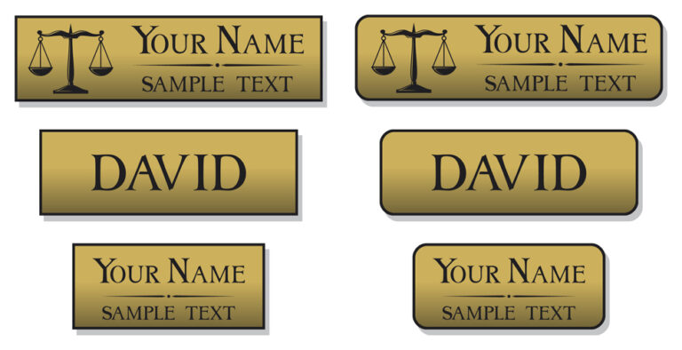 The Hidden Significance of Fonts and Typography in Office Name Plates