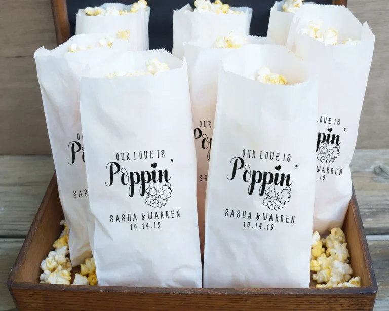 Personalized Popcorn Bags: Adding Flavor to Every Occasion