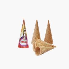 Custom Printed Waffle Cone Sleeves Promote Business and Protect  Ice Cream