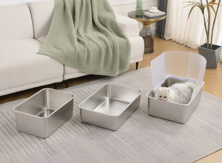 Stainless Steel Litter Box: Durability and Hygiene for Feline Comfort
