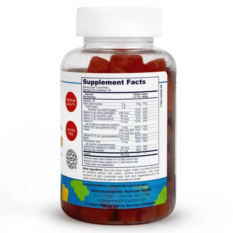 High-Quality Kids Halal Vitamins for Strong Development