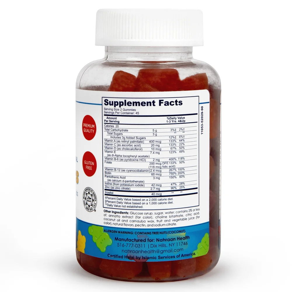 Discover high-quality kids halal vitamins for strong development